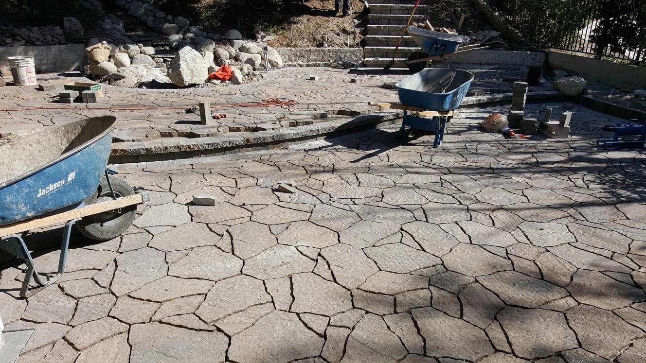 Paver Installation 