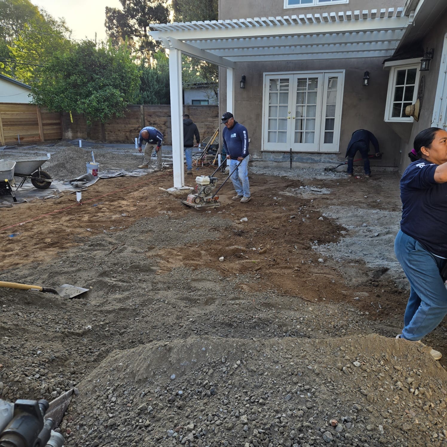 Paver Installation 